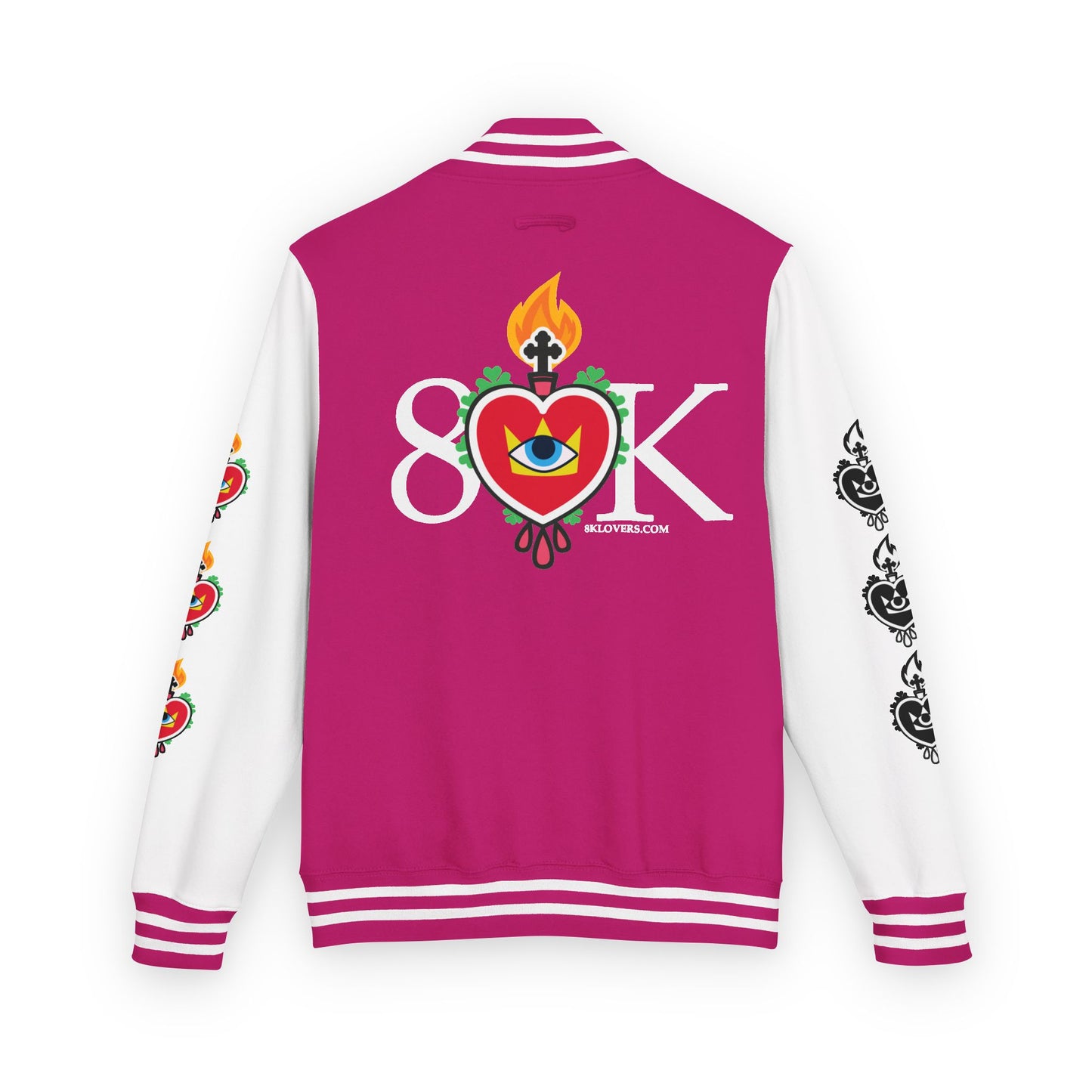 #21 Retro Unisex Heavyweight Letterman Jacket - 80KšLovers 1985