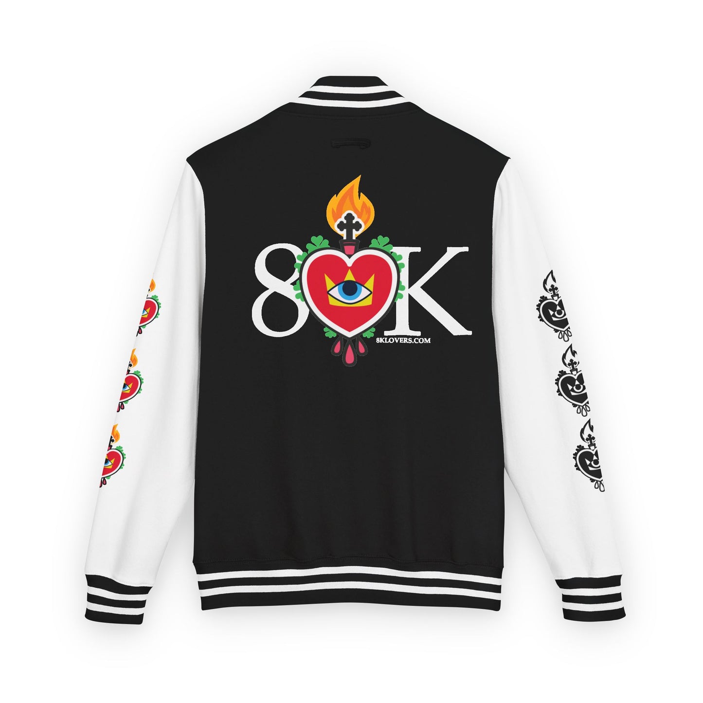 #21 Retro Unisex Heavyweight Letterman Jacket - 80KšLovers 1985