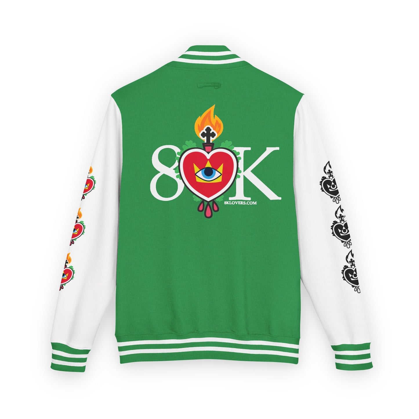 #21 Retro Unisex Heavyweight Letterman Jacket - 80KšLovers 1985