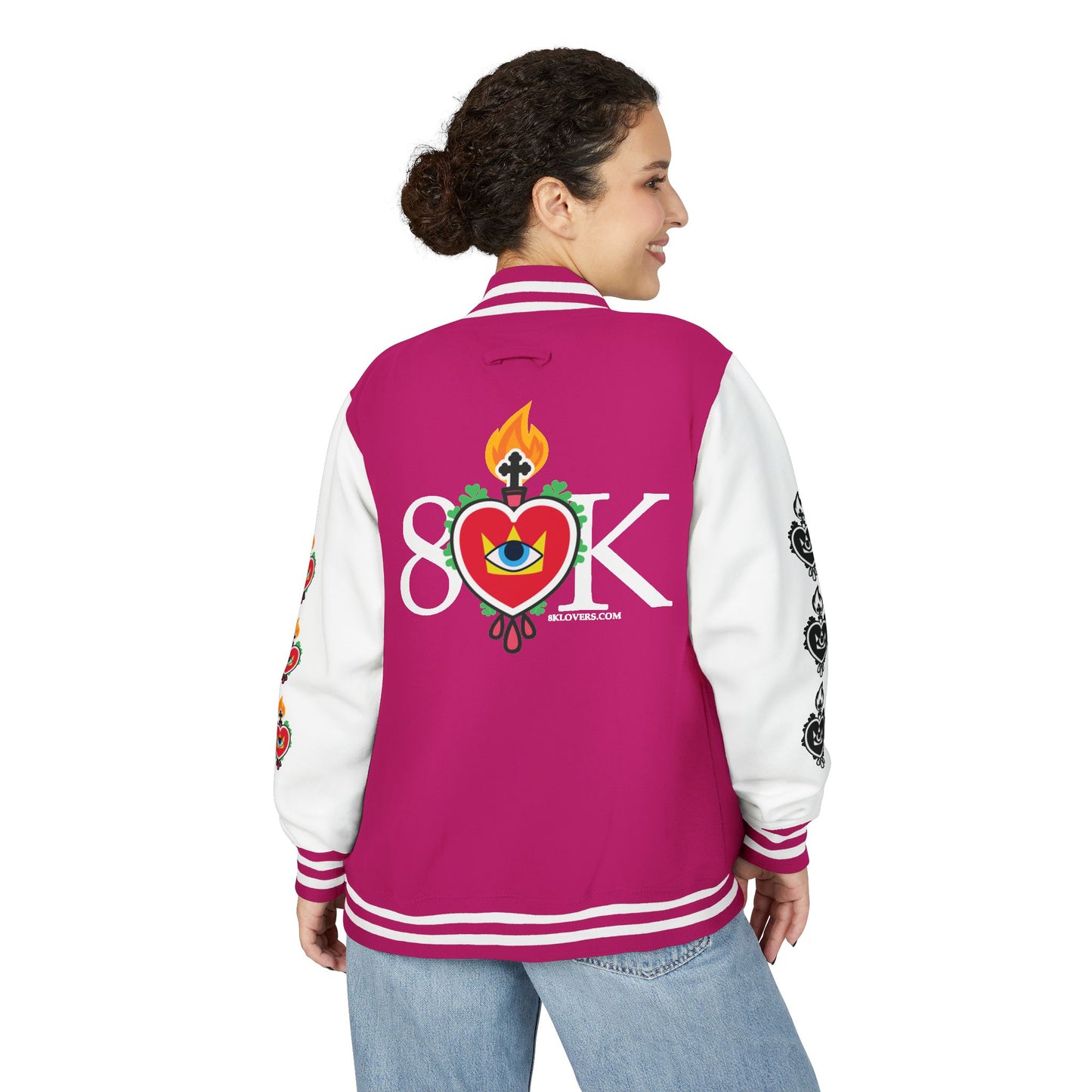 #21 Retro Unisex Heavyweight Letterman Jacket - 80KšLovers 1985