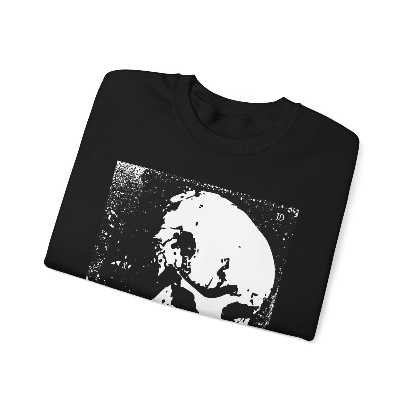 SKULL # 1 (Large Print Front Only) Unisex Heavy Blend™ Crewneck Sweatshirt