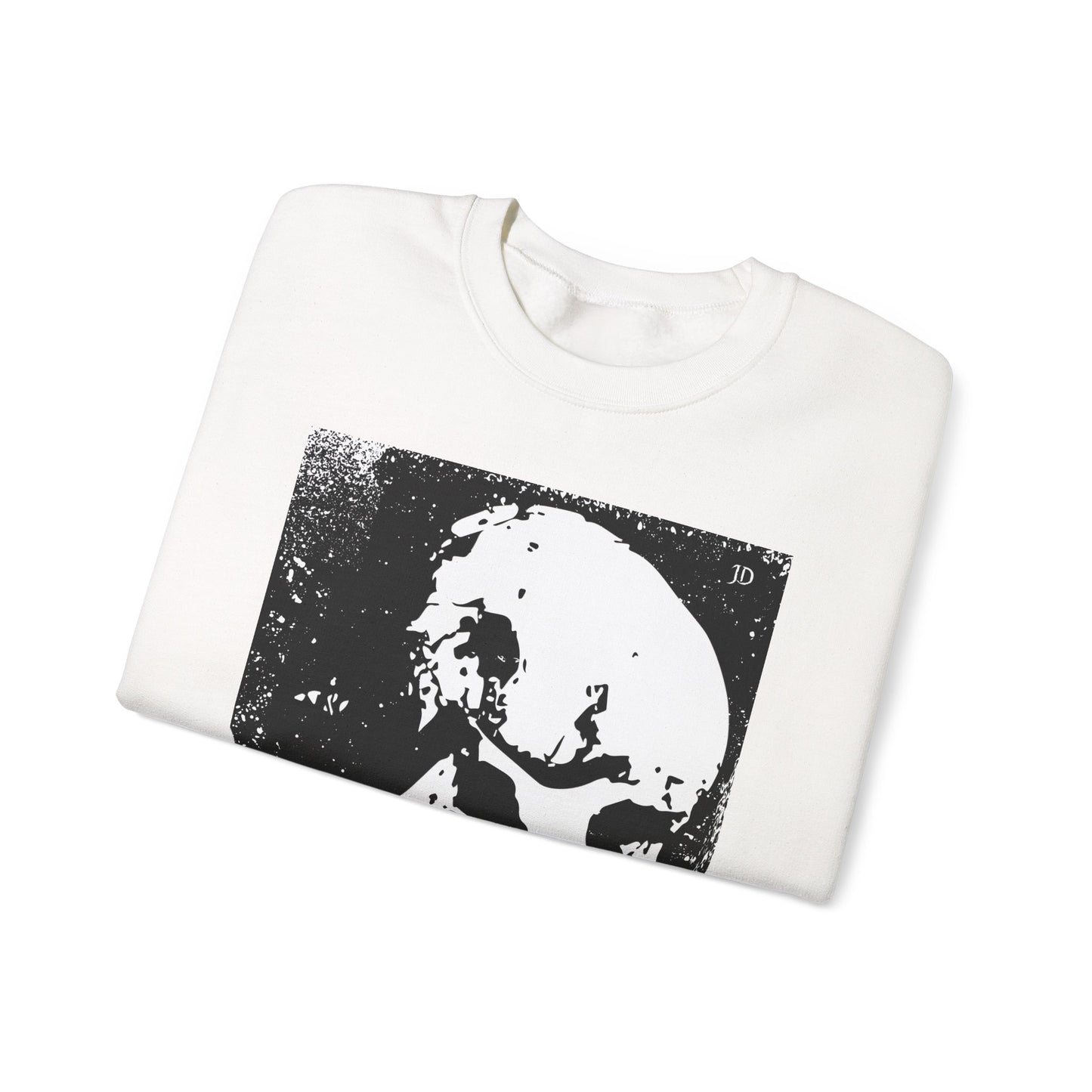 SKULL # 1 (Large Print Front Only) Unisex Heavy Blend™ Crewneck Sweatshirt