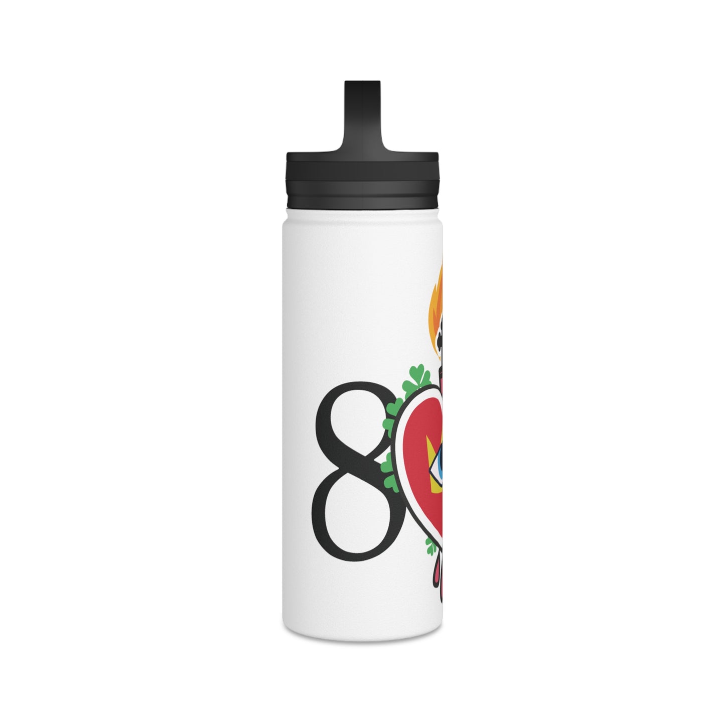 #3 Colorful Heart & Eye Stainless Steel Water Bottle