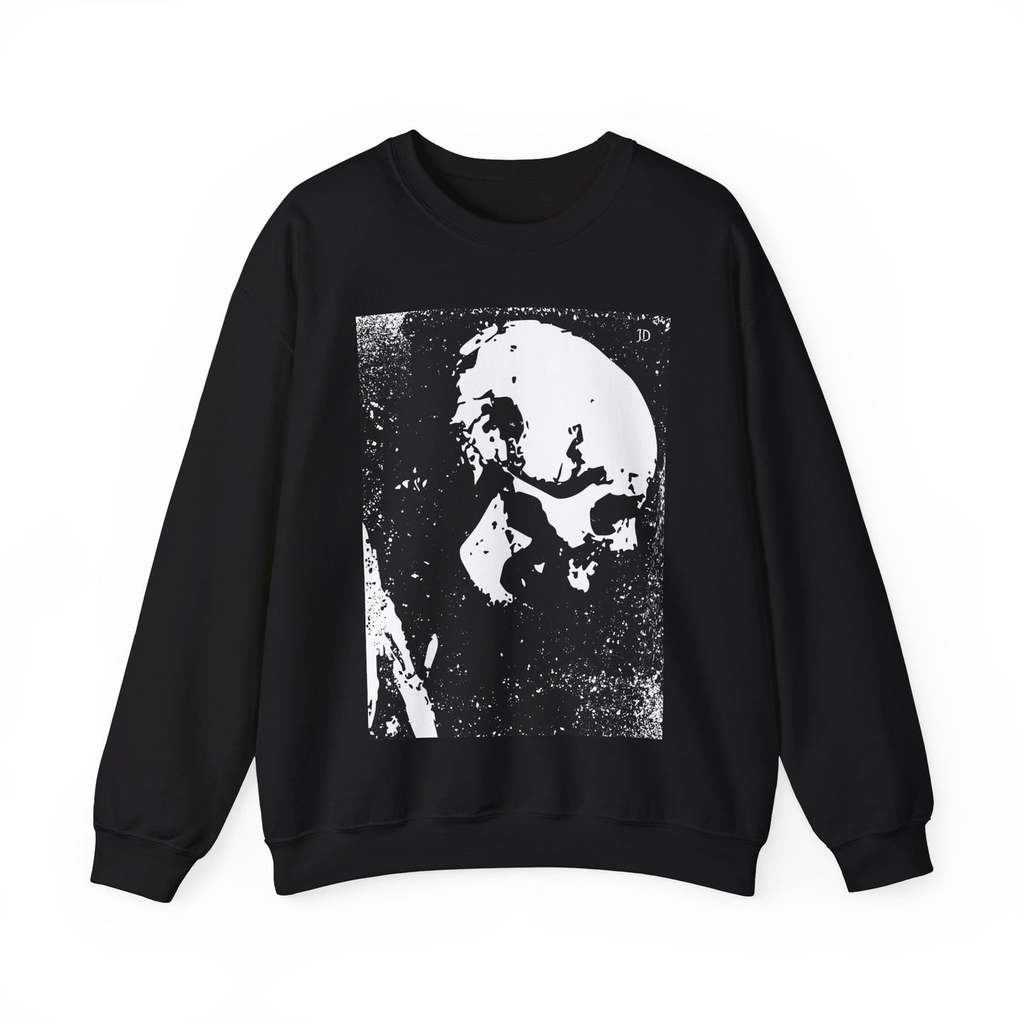 SKULL # 1 (Large Print Front Only) Unisex Heavy Blend™ Crewneck Sweatshirt