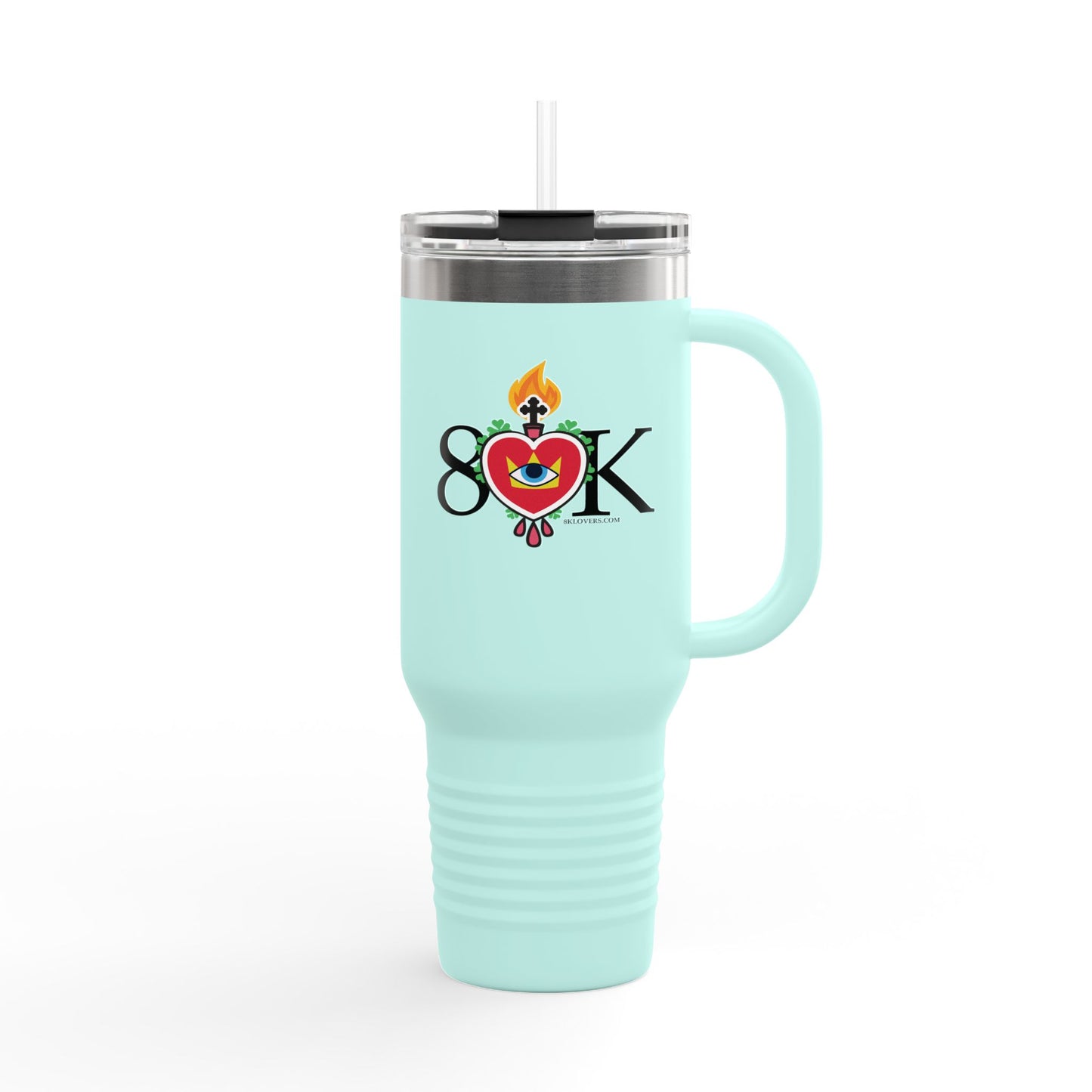 #4 Stylish 40oz Insulated Travel Mug - Perfect for On-the-Go Sipping