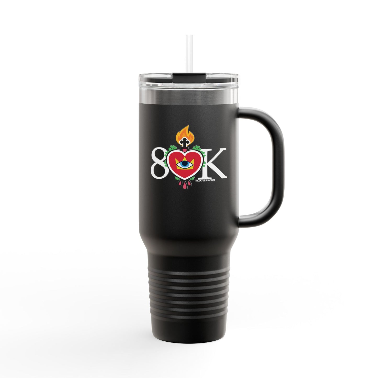 #4 Stylish 40oz Insulated Travel Mug - Perfect for On-the-Go Sipping