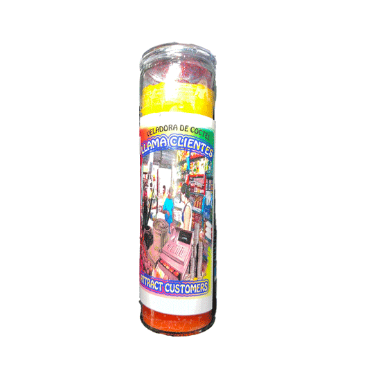 #10 ATTRACT CUSTOMERS PREPARED CANDLE / LLAMA CLIENTES PREPARADA
