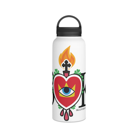 #3 Colorful Heart & Eye Stainless Steel Water Bottle
