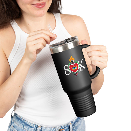 #4 Stylish 40oz Insulated Travel Mug - Perfect for On-the-Go Sipping